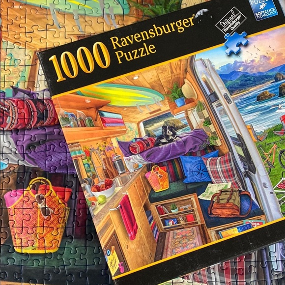 Ravensburger 1000 piece puzzle “Rig Views” 2021 van life - Picture 1 of 7